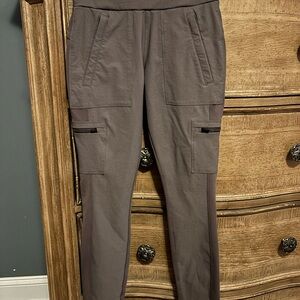 Womens Brown Cargo Athleta leggings